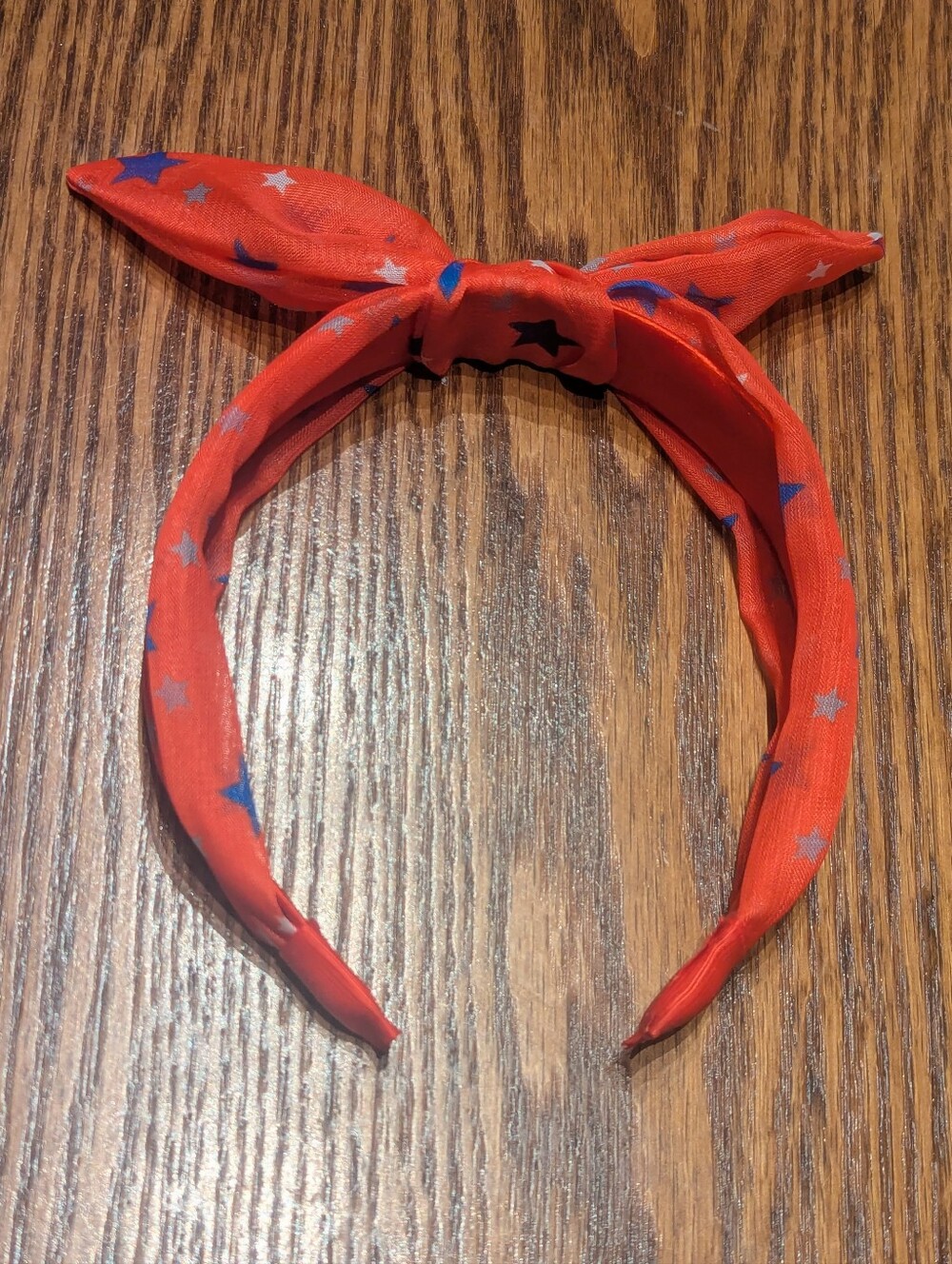 Patriotic Stars Bow Detail Headband New!